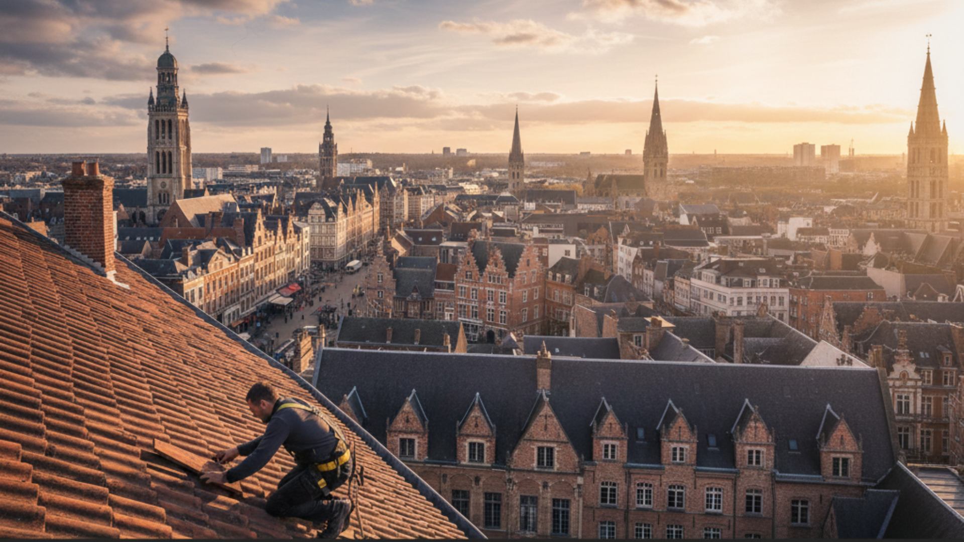 Charpente et structure de toiture en bois